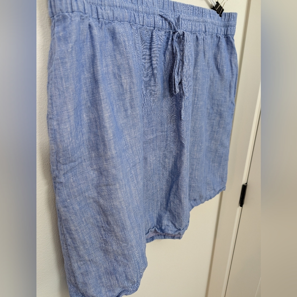 Light Blue Drawstring Skirt - Picture 3 of 4